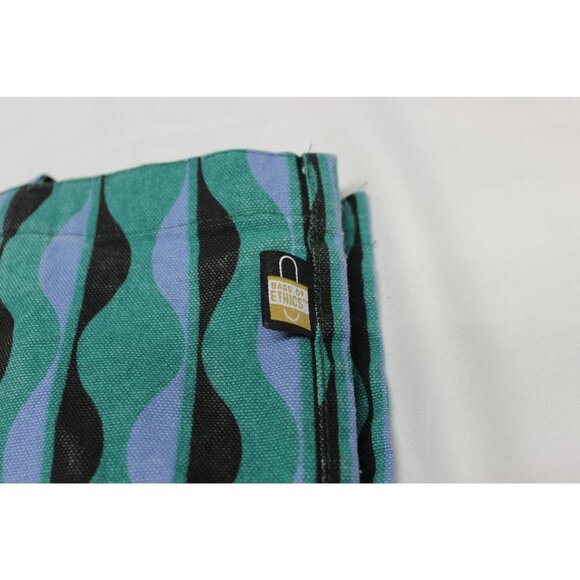 Ahluwalia Newgen 30 x Bags of Ethics geometric print large shopping tote bag - Picture 5 of 16